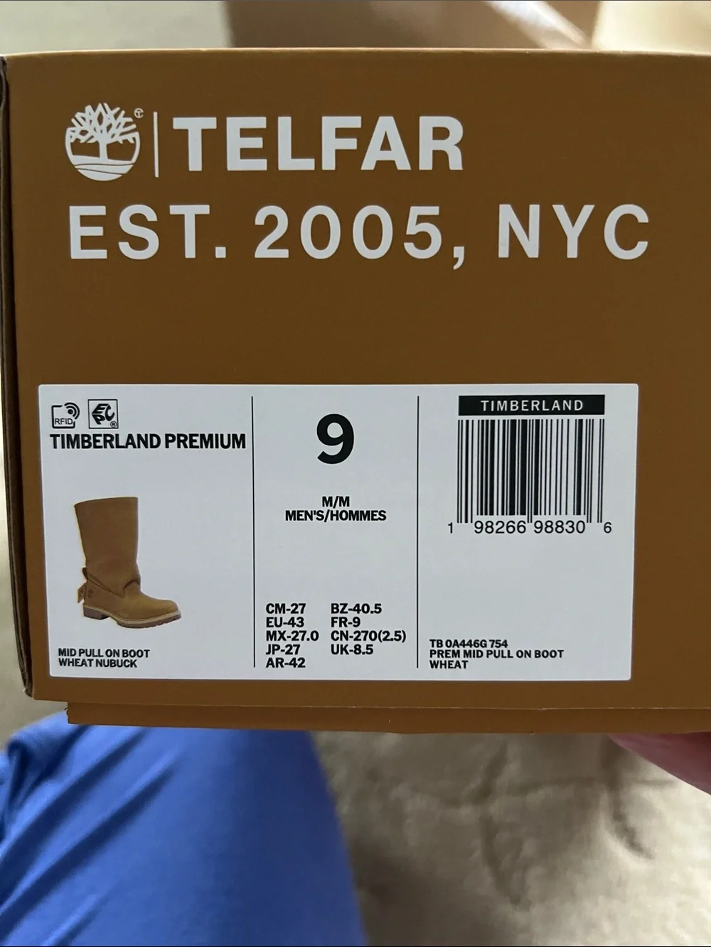 Telfar timberland mid